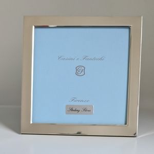 Vintage square picture frame 5x5 Sterling Silver
